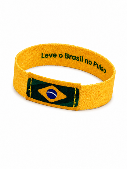 Pulseira Patriota com NFC - Amarela
