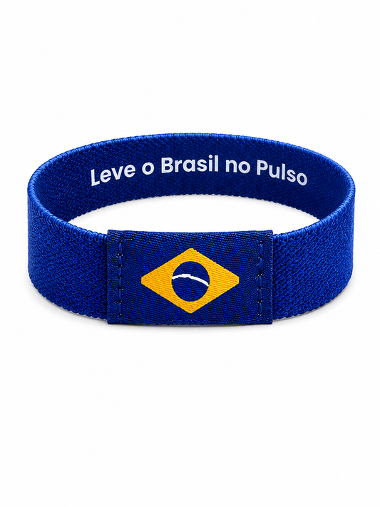 Pulseira Patriota com NFC - Azul