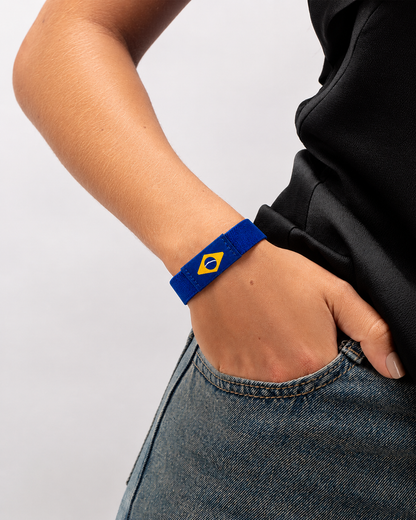 Pulseira Patriota com NFC - Azul