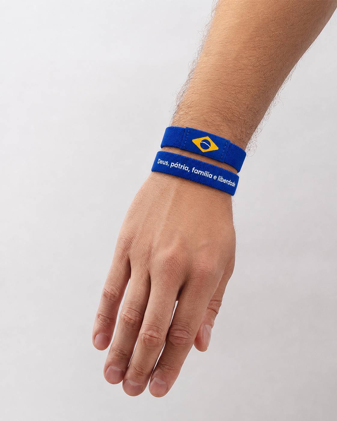 Pulseira Patriota com NFC - Azul