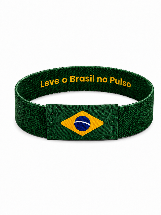 Pulseira Patriota com NFC - Verde