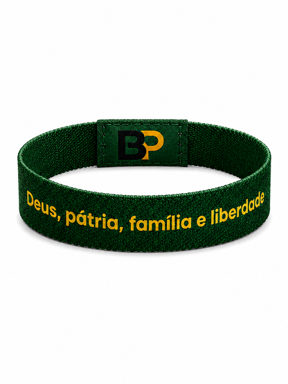 Pulseira Patriota com NFC - Verde