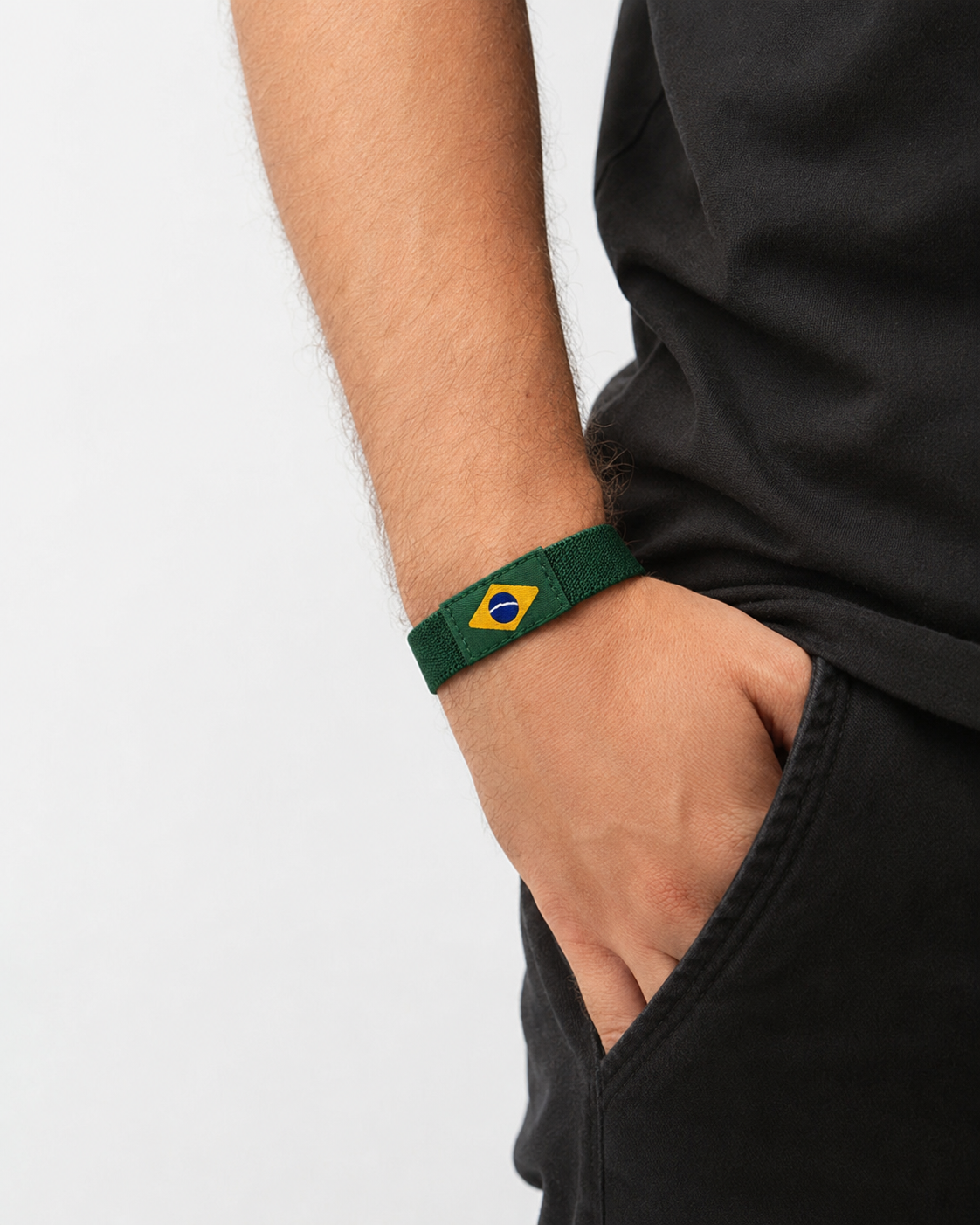 Pulseira Patriota com NFC - Verde