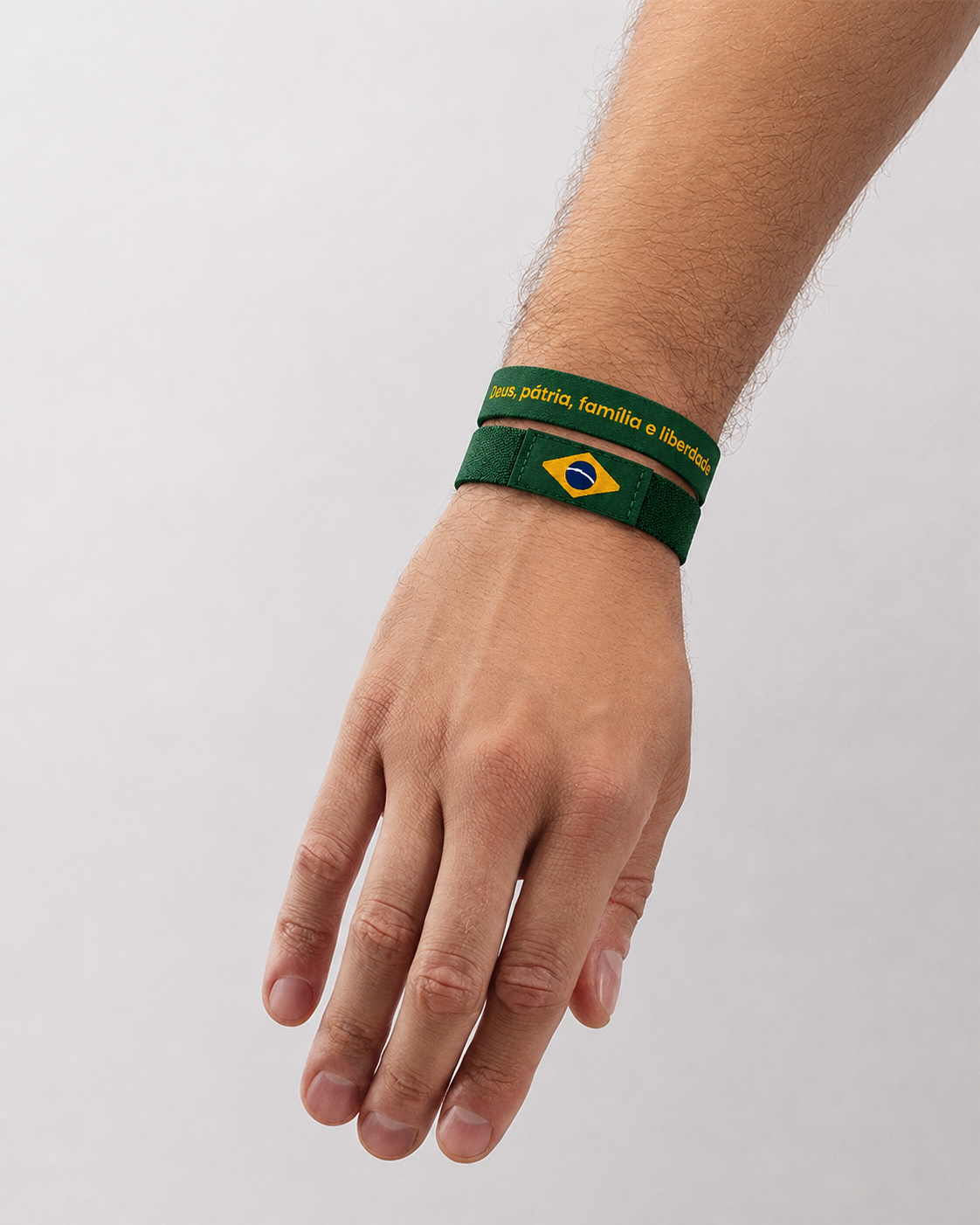 Pulseira Patriota com NFC - Verde