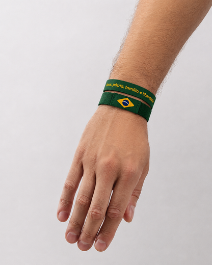 Pulseira Patriota com NFC - Verde